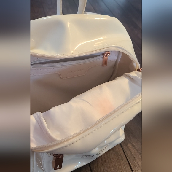 Ted Baker cream/pink mini backpack - Picture 5 of 8